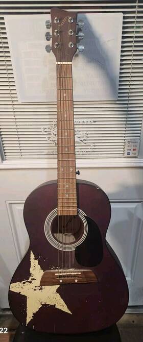 Mg-365 First Act Childrens Acoustic Guitar No Reserve