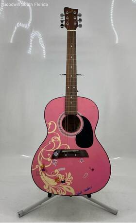 Mg3012 First Act Pink And Brown 6-string Right-handed Acoustic Guitar