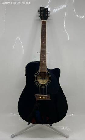 Mg521 First Act Black Wooden 6 String Right-handed Acoustic Guitar