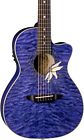 Flopfqm Luna Flora Passion Flower Quilt Maple Parlor Guitar Transparent