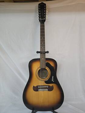 Framus 51296 Model Vintage 1960s 12-string Acoustic Guitar With Case