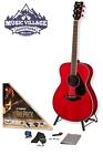 Fs820rr Yamaha Folk Small Body Acoustic Guitar Bundle 889025104005