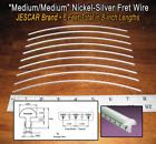 Fw043080 Guitar Fret Wire Jescar Medium Gauge Six Feet 610074051893