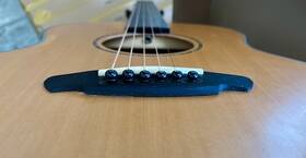 Gs-602 Gaea 38 Inch Acoustic Guitar Spruce Top Maple Back And Sides Bridge Saddle Up