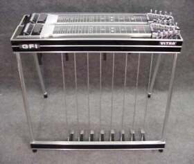 Gfi Musical Instruments D-10 U Pedal Steel Guitar 8 Pedals 5 Knee Levers