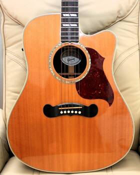 01979049 Gibson Songwriter Acoustic Guitar Dlx Ec Studio 2009 #01979049