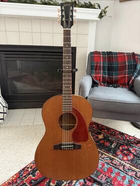 404550 Gibson 1967 Lg-0 Natural Acoustic Guitar