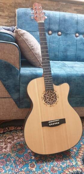 Art-485 Gibson 49086 Folk M Singer Acoustic Guitar #49086