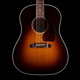84gib049 Gibson Pre Owned 2006 J-45 Sunburst Acoustic Guitar With Ohsc