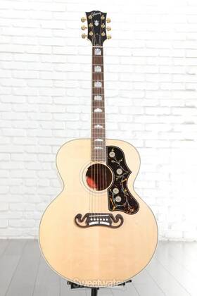 Jb2banpsl1123 Gibson Acoustic Dealer Select Sj-200 Birdseye Acoustic-electric Guitar - Natural