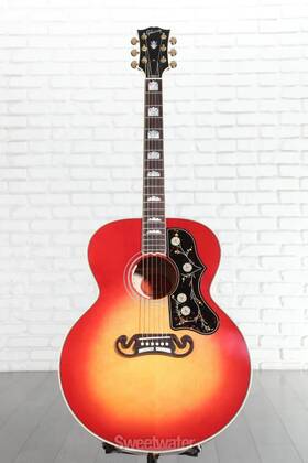 Sj20vcpsl0826 Gibson Acoustic Sj-200 Standard Maple Acoustic-electric Guitar - Vintage Cherry