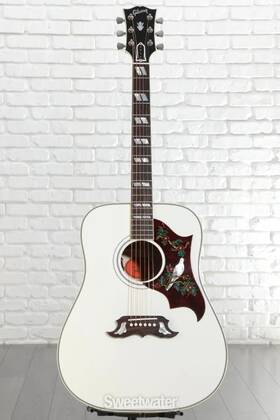 Ssdcwpsl1284 Gibson Acoustic Dove Acoustic-electric Guitar - Alpine White