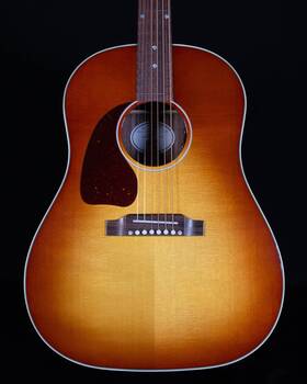 Mcrs45rwrbl Gibson J-45 Standard Inch Left-handed Rosewood Burst