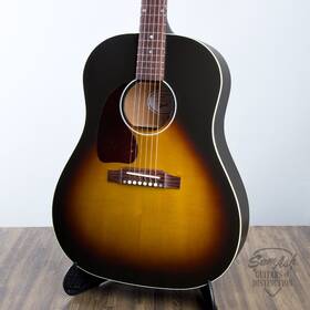 Mcrs45spcvsl Gibson J-45 Special Left-handed Acoustic-electric Guitar - Vintage Sunburst #21495060