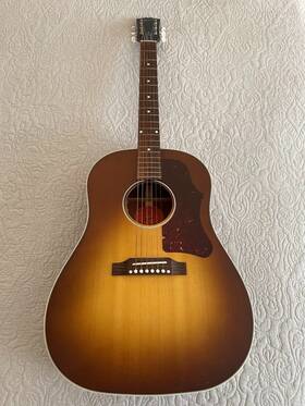 Ocrs4fvs Gibson Acoustic Ft50s J-45 Faded Acoustic-electric Guitar In Sunburst