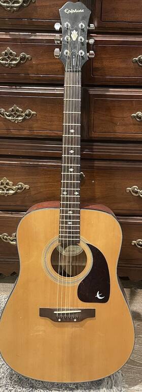 Gibson Pt-350 Epiphone Acoustic Guitar