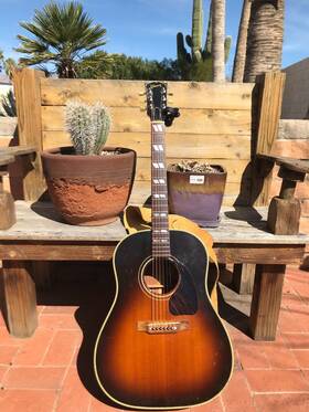 Sj45 Gibson Southern Jumbo 1991 Acoustic Guitar
