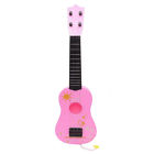 Gj-toy166328011-fern00086 George Jimmy Middle Size Musical Instrument Pink Fashionable Guitar For