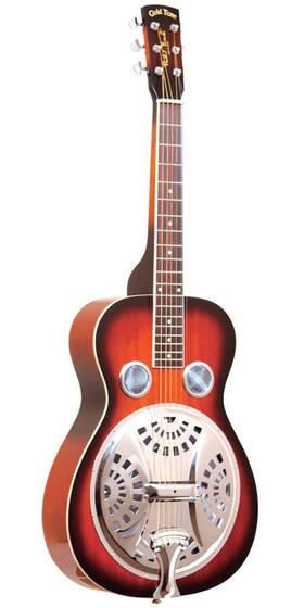 Gold Tone 875116006730 Paul Beard Signature Square Neck Resonator Acoustic Guitar With Hard Case