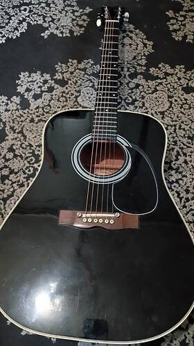 G314b Goya By Martin Acoustic Guitar Adjustable Bridge Made In Korea With Bag