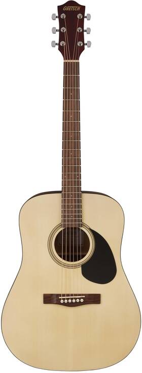 2751031521 Gretsch Prelude D100 Dreadnought Acoustic Guitar Beginner Black/natural