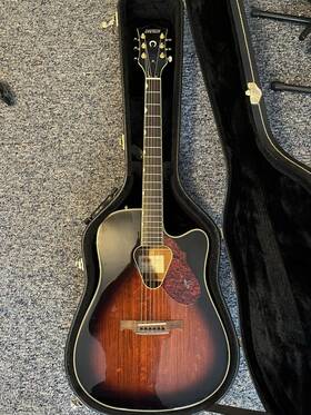 G5030c Gretsch Acoustic Electric Guitar With Hard Case