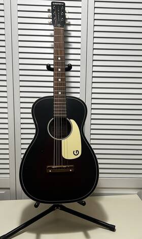Gretsch G9500-258 Guitars G9500 Jim Dandy Parlor Acoustic Guitar Deep Cherry Burst