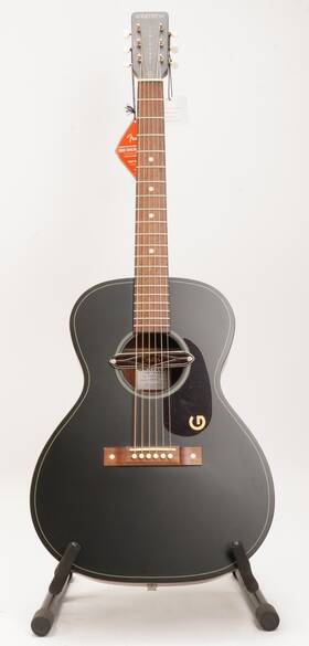 Gretsch Gre2711130511 Deltoluxe Concert Acoustic Guitar - Black Top