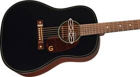 19895 Gretsch Guitars Jim Dandy Deltoluxe Dread Black Top