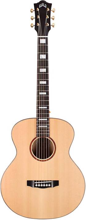 383-4604-921 Guild Guitars Jumbo Jr Reserve Maple Acoustic Guitar Blonde Solid Top Westerly
