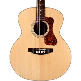 383-5484-921 Guild B-240ef Fretless Concert Westerly Acoustic Electric Bass Guitar Natural
