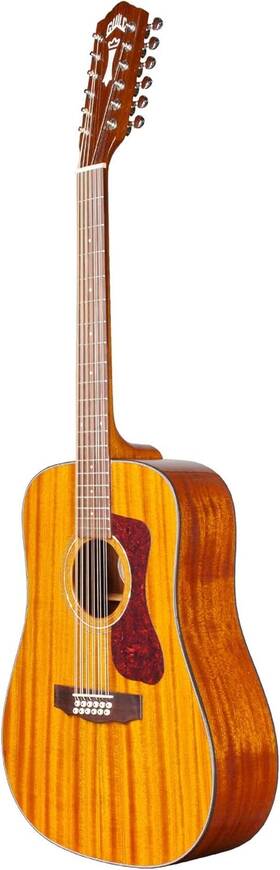384-0210-721 Guild Guitars D-1212 12-string Acoustic Guitar Natural Solid Woods Dreadnought