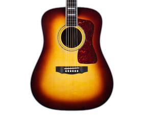 D-55e Guild 614252349628 Usa Dreadnought A/e Guitar With Lr Baggs Anthem - Antique Burst Used