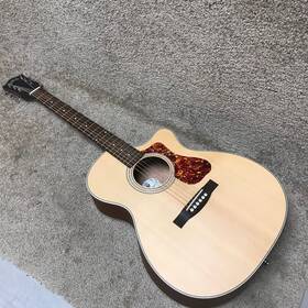 Guild 614252350082 Om-240ce Natural Satin Orchestra Model