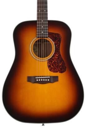 99-740-0050 Guild D-140 Dreadnought Acoustic Guitar - Antique Burst