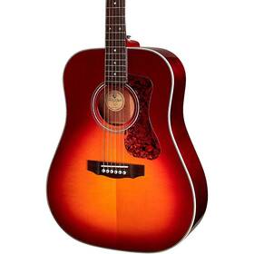99-740-0060 Guild D-140 Westerly Collection Dreadnought Acoustic Guitar Cherry Burst