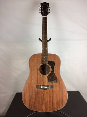 99-740-2020 Guild Good D-320 Dreadnought Acoustic Guitar Solid Mahogany Top