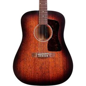 99-744-0030 Guild D-20 Dreadnought Acoustic Guitar Vintage Sunburst