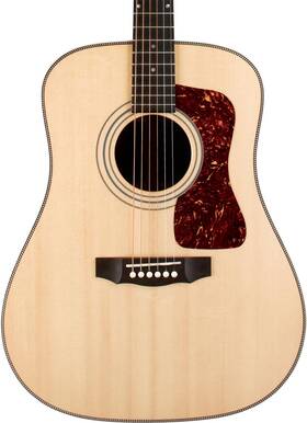 99-744-0140 Guild D-50 Traditional Herringbone Acoustic Guitar - Natural