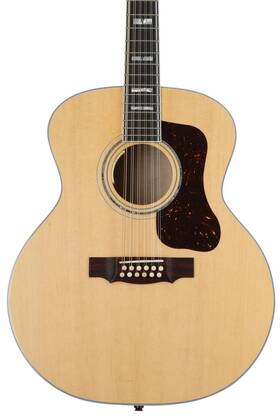 Guild 99-744-0360 F-512e Maple Jumbo 12-string Acoustic-electric Guitar - Natural