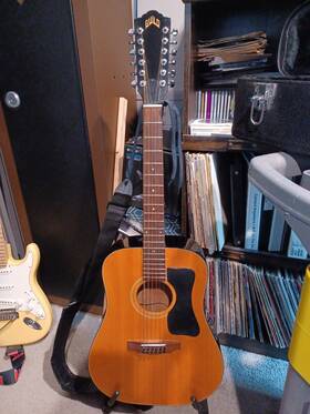 D4-12-nt Guild 12-string Acoustic Guitar With Fishman Pre-amp Pickup