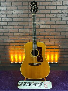 D50nt-0429-u Guild Vintage 1970 D-50nt Dreadnought Acoustic Guitar With Hard Case
