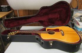 Guild Dec-3 Acoustic Electric Guitar - Made In Westerly Ri. Usa With Case