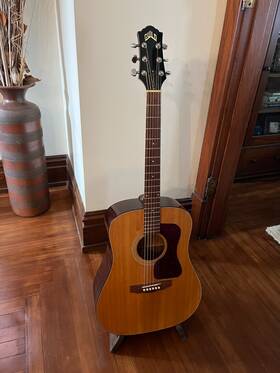 Dv25 Guild Acoustic Guitar With Hsc