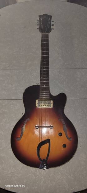 Ec-238 Guild M-65 3/4 1966 Guitar Serial#