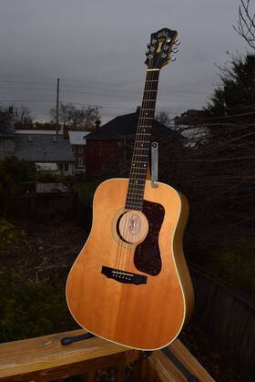 G37-bld Guild 1980 G37 Bld Acoustic Guitar - Usa Ohsc