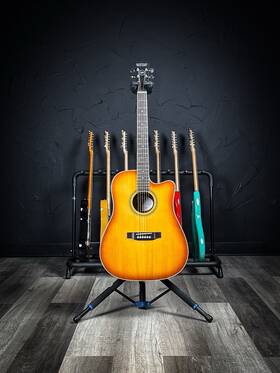 D10ce Guitar Works Inc. Nashville Dreadnought Acoustic/electric - Edgeburst
