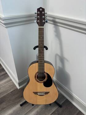 H. Jimenez Lgr75s H. Ranchero Series 3/4 Size Acoustic Guitar With Gig Bag