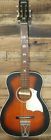 H6130 Harmoney Stella Vintage Usa Harmony Model Acoustic Parlor Sized Guitar