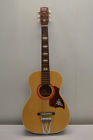 H933 Stella By Harmony Vintage Parlor Small Size Acoustic Guitar Nice